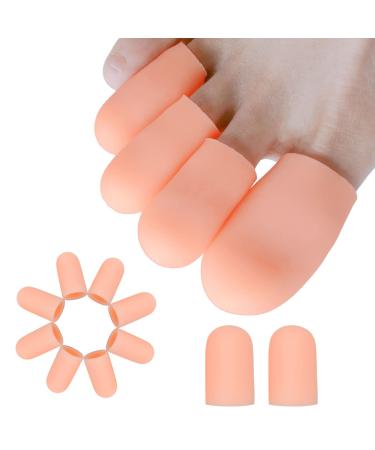 Toe Separators for Women for Shoes Silicone Anti Friction Toe Protector Toe Covers for Corns and Blisters Reducing Friction (10 Pairs)