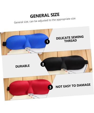 Shop Mobestech 24 Pcs Blackout Sleep Masks - Comfortable Adult Travel Goggles for Restful Sleep - Buy Online on GoSupps.com