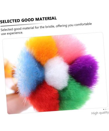 Beatifufu 1pc Dust Brush Cleaning Tools Hair Brush Cleaner Tool Acrylic Brush Cleaner Nail Art Tools Paintbrush Cleaner Nail Cleaning Brush Nail Cleaning Tool Fake Hair Edges Plastic Abs 11.5x6cm Golden - Buy Online on GoSupps.com