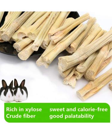 Natural Sweet Bamboo Rabbit Chew Toys & Treats for Healthy Teeth & Gums Ideal for Rabbits, Hamsters, Chinchillas, Guinea Pigs, Squirrels 5.29 oz (1 Pack) - Buy Online on GoSupps.com