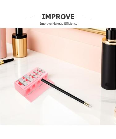 Lurrose Lot de 2 Taille-crayons Manuels 5 Trous pour Sourcils et Eyeliner Format Poche Couleur Rose avec Couvercle de Protection Compatible Crayons Durs et Tendres Aff tage - Buy Online on GoSupps.com