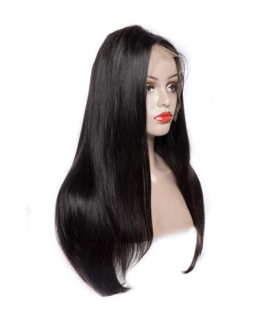Buy Wigherpre Plucked & Bleached Knots Full Lace Human Hair Wigs for Black Women - Peruvian Straight 180 Density with Baby Hair (18-26 Inch) - International Shipping Available - Buy Online on GoSupps.com