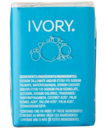 Ivory Soap 3.1 oz Personal Bar - Gentle Cleansing Bar - Buy Online on GoSupps.com