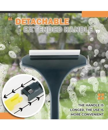 Realisticm 2 in 1 Mesh Cleaner Brush 2 in 1 Multifunctional Screen Brush Realistic Extendable Mesh Cleaner Brush Window Screen Cleaning Brush with Scraper (2pcs-2) - Buy Online on GoSupps.com