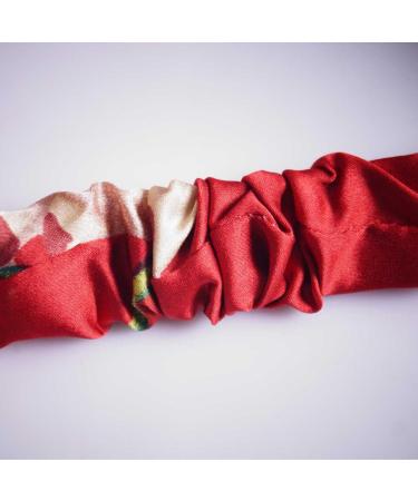 iLoveCos Women Stretchy Printed Head Wrap Floral Style Crossover Elastic Vintage Flower Headbands Boho Twisted Knotted Hairband Girl Hair Band Turban Yoga Sport Daily Wear 4 Pieces - Buy Online on GoSupps.com