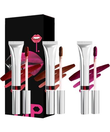  LearnLyrics Lip coloring peel-off lip coloring LIP LEV LIP LONG USE - Long-lasting waterproof stain-proof peel-off lipstick set - Buy Online on GoSupps.com