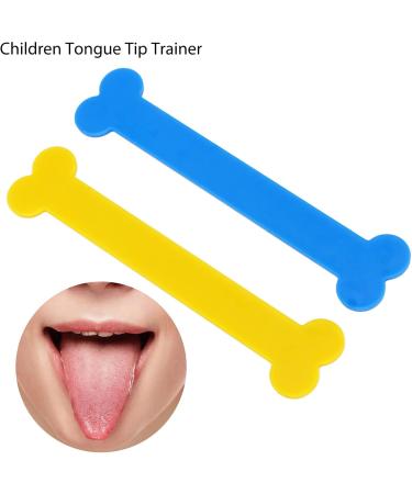 Buy Tongue Muscle Trainer Set - 2 Pieces for Kids | Enhance Speech & Swallowing Awareness | Synthetic Resin Mouth Muscle Trainer - Buy Online on GoSupps.com