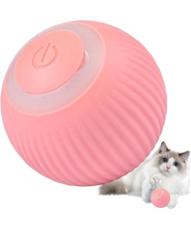 2PCs Power Ball 2.0 Cat Toy - Interactive Pink Rotating Cat Ball for Engaging Play | Aiveys Gertar 360 Intelligent Cat Toy - Buy Online on GoSupps.com
