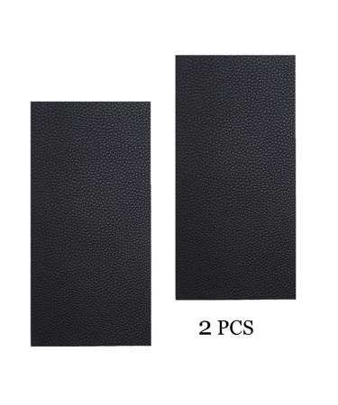 Vowcarol Leather Repair Kit for Couches and Cars - 2 PCS Black Super-Thin Vinyl Patches | Leather Repair Solution - Buy Online on GoSupps.com