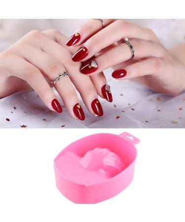 2 Pieces Nail Art Soaking Soak Bowl Manicure Bowl Warm Water Manicure Bowl Nail Spa Bowl Manicure Tool for Polishing Remover Treatment (Pink) - Buy Online on GoSupps.com