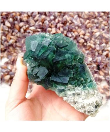 Natural Crystal Rough Decorative Crystal Natural Green Fluorite Specimen Cluster Crystal specimens Stones and Crystals Crystal Crystal (Size : 450-550g) - Buy Online on GoSupps.com