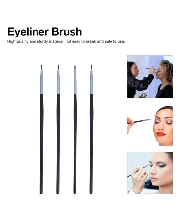 Buy KALLORY 12 pcs Fine Eyeliner & Makeup Brushes - Portable Travel-Friendly Ideal for Eye & Lip Makeup - Buy Online on GoSupps.com
