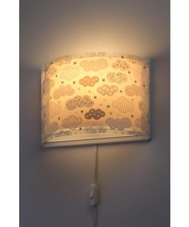 Dalber Children's Wall Lamp - Pink Cloud Design for Kids' Rooms | E27 | Model 41418S - International Shipping - Buy Online on GoSupps.com