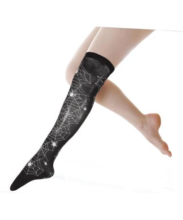 Shop Healeeved Halloween Couples Dresses & Cosplay Stockings - Overknee Sweet Socks with Skull Motif for Women - Buy Online on GoSupps.com