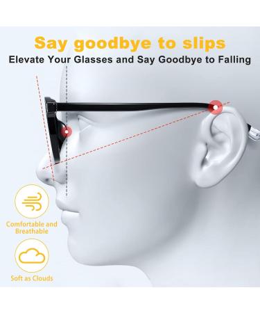 Curred 20 Pairs Silicone Glasses Nose Pads - Self-Adhesive Non-Stick 3mm Thick Airbag Nose Pads for Glasses & Sunglasses (White) - Buy Online on GoSupps.com