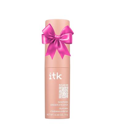 ITK Skincare Caffeine + Aloe Vera Under Eye Stick Balm - Moisturizer for Fine Lines and Wrinkles - Under Eye Treatment Soothes Redness and Hydrates Brightens and Soothes Puffy Eyes - 0.5 oz. Stick 0.5 Ounce (Pack of 1) Ey