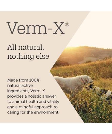 Verm-X Original All Natural Pellets for Caged Birds. SupportsIntestinal Hygiene. Vet Approved.Restores and Maintains Gut Vitality. Wormwood Free Recipe. clear - Buy Online on GoSupps.com