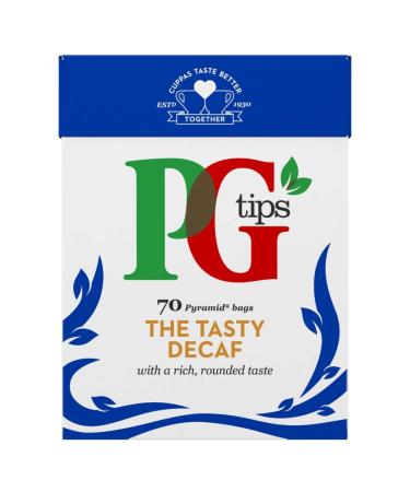 PG Tips Decaf 70 Tea Bags 203g - Buy Online on GoSupps.com