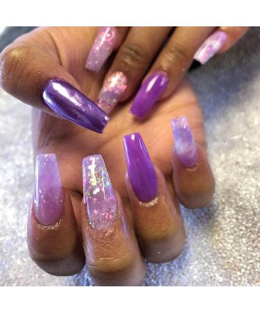 GZMAYUEN Pink Red Solid Mirror Chrome Nail Powder 6 Colors Red Laser Chrome Powders for Nails Metallic Nail Powder 08 - Buy Online on GoSupps.com