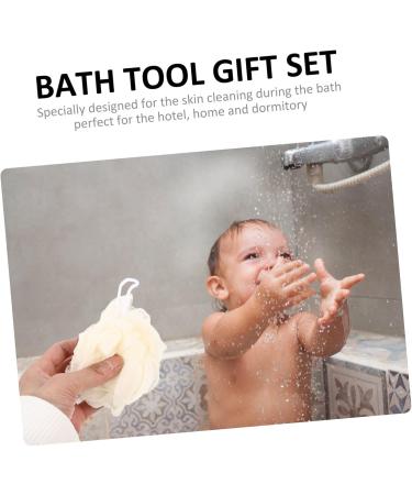 Buy 5 Sets Bath Accessories - Bath Scrubber Gloves & Body Clean Tools for Ultimate Relaxation - Buy Online on GoSupps.com