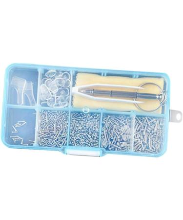 Healeeved 3-Piece Glasses Repair Set - Cushion Tweezers & Spring Hinge Tools for Sunglasses and Eyeglasses | 12x8cm - Buy Online on GoSupps.com