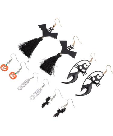 50 Pcs Halloween Earrings Festival Earrings Party Women (Assorted Color) - Buy Online on GoSupps.com