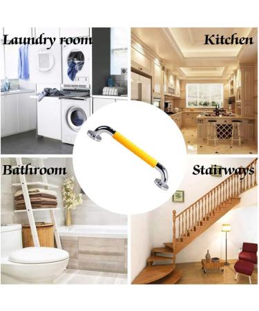 Grab Rails for Bathroom Handrails Grab Bar Handicap Shower -Slip for The Elderly Bathroom Handrail Bracket for Shower/Toilet Grab Handles (4 - Buy Online on GoSupps.com