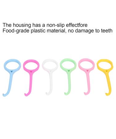 Aligner Remover Tool - 6 Pack Food Grade Plastic Oral Care Accessories in Vibrant Colors - Buy Online on GoSupps.com