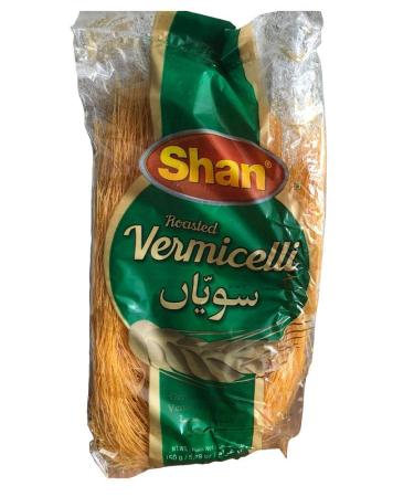 Shan Roasted Vermicelli 5.29 oz (150g) - Gerostete nudeln - Vermicelles grilles - Traditional Sweet Dessert - Suitable for Vegetarians - Airtight PP Bag (Pack of 6) Roasted Vermicelli Pack of 6 - Buy Online on GoSupps.com