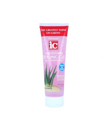 Fantasia Ic Hair Polisher Hard To Hold Styling Gel - 8.7 Oz