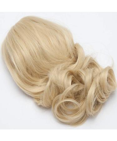 SEGO 30 cm Ponytail Hair Extension - Bleach Blonde Synthetic Braid with Butterfly Bracket | International Shipping - Buy Online on GoSupps.com