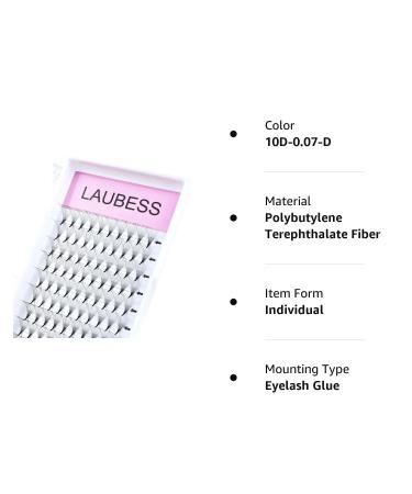 10D 14-20mm Mixed D Curl Premade Lash Fans | Pointed Base | Volume Lash Extensions - Buy Online on GoSupps.com