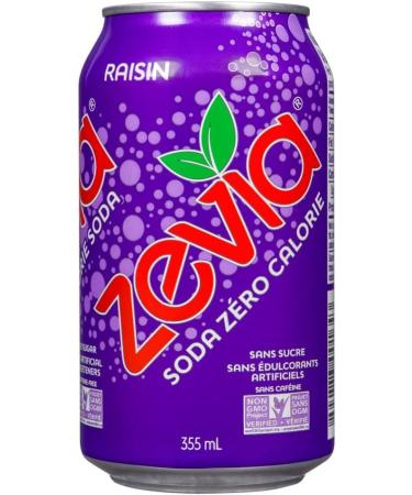 Zevia Grape Soda 24x355ml - Buy Online on GoSupps.com