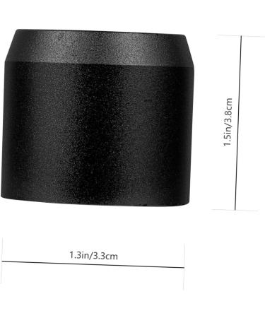 Magiclulu Razor Holder for Men | Double-Sided Safety Razor Stand | Black 3.8x3.3cm | Durable Shaving Accessory - Buy Online on GoSupps.com