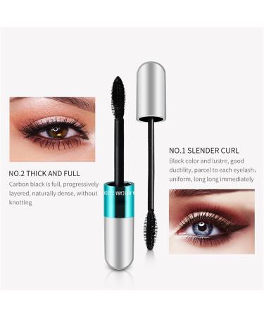Mascara Waterproof Lash Cosmetics Mascara Lash Cosmetics Mascara 5x Longer 2 In 1 Long Lasting Mascara for Natural Lengthening And Thickening Effect - Buy Online on GoSupps.com