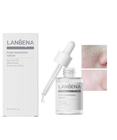 LANBENA Pore Skin Care Serum Facial Essence Minimize Enlarged Pores for Tightening Pores Shrinking Pores + Relieving Dryness + Oil Control Firming + Moisturizing (New Packing)