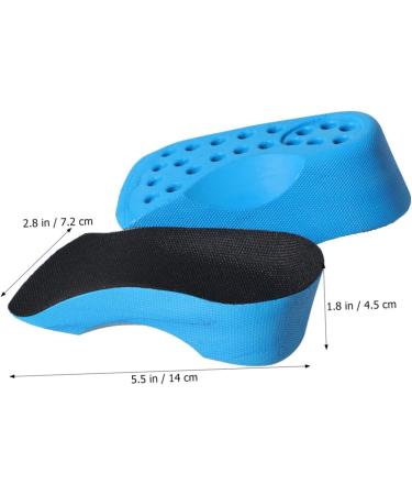Buy 1 Pair Shoe Lift Insoles for Men - Height Increasing Lifting Pads for Shoes | Comfortable & Massage Design - Buy Online on GoSupps.com