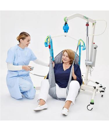 LUCEAE Hoyer Lift Sling Patient Lift Slings for Home Use U Shape Divided Leg Sling with Head Support for Safe and Easy Patient Transfer Patient Lift Sling Hoyer Sling - Buy Online on GoSupps.com