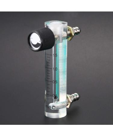 Xeodaun 0.1-1.5LPM 1.5L Oxygen Flow Meter Flowmeter with Control Valve for Oxygen Air Gas - Buy Online on GoSupps.com