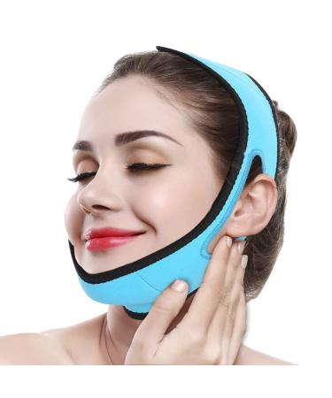 Face Lifting Slimming Bandage Firming Facial with massage silicone pad  V-line Belt Facial