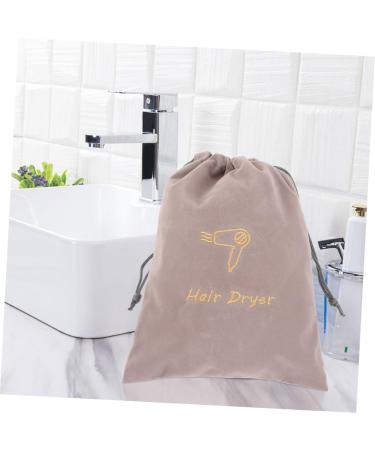 DRESSOOS 2pcs Velvet Bag Portable Hair Dryer Bag Portable Drawstring Bag Shoe Travel Bag Hair Dryer Retractable Cord Hair Dryer Bag Drawstring Blow Dryer Bag Hair Dryer Carrying Bags - Buy Online on GoSupps.com