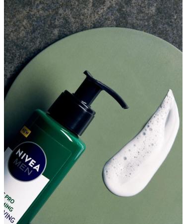 NIVEA MEN Sensitive Pro Ultra Soothing Shaving Cream (1 x 200 ml) Shaving Cream with Organic Hemp Oil and Vitamin E Men's care for all skin types even sensitive skin - Buy Online on GoSupps.com