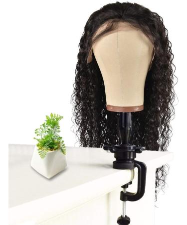 CorkHead 23.5 inch Wig Mannequin Head with Stand - 7 Piece Set for Wig Making - Buy Online on GoSupps.com