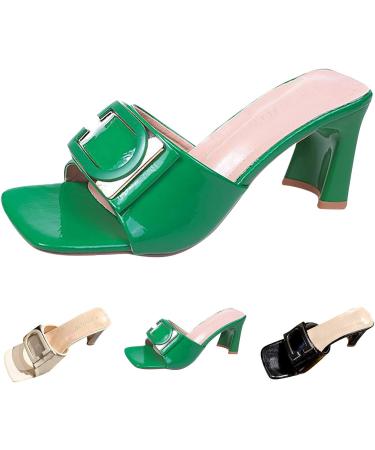 Stylish Xtzyglfd Women s Sandals - Comfortable Square Heeled Footwear for Spring/Summer - Sexy White 4.5 UK 3X Narrow - Buy Online on GoSupps.com