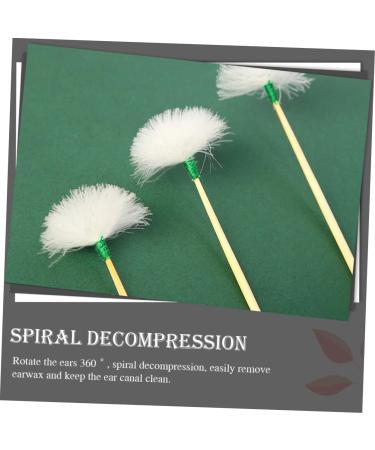 PartyKindom 8Pcs Non Slip Ear Cleaners with Handles and Goose for Wax Removal and Relaxation Portable Ear Wax Picker Tools for Comfortable Cleaning - Buy Online on GoSupps.com