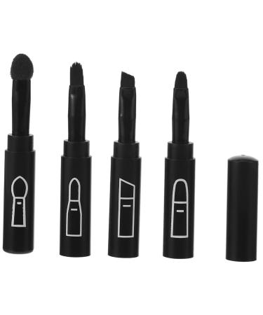 Angoily 4 1 4 in 1 Makeup Brush Womens for Makeup Brush Fake Scalp Travel Kits for Women Eyebrow Spoolie Brush Women s Suits Lipstick Lip Applicator Portable Plastic Miss