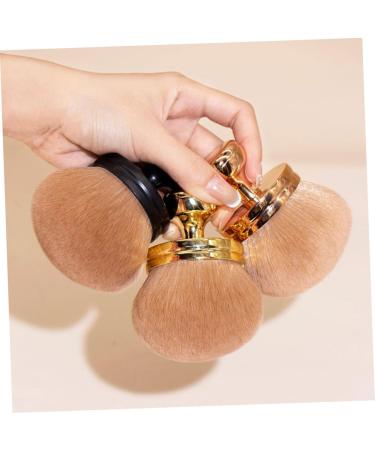 FRCOLOR Fluffy and Soft Makeup Brush Blush Brush Travel Makeup Brushes Travel Powder Brush Setting Powder Brush Cosmetic Brush Makeup Tools Brush for Powder Foundation Makeup Brush Travel 8.50X7.00X7.00CM Golden - Buy Online on GoSupps.com