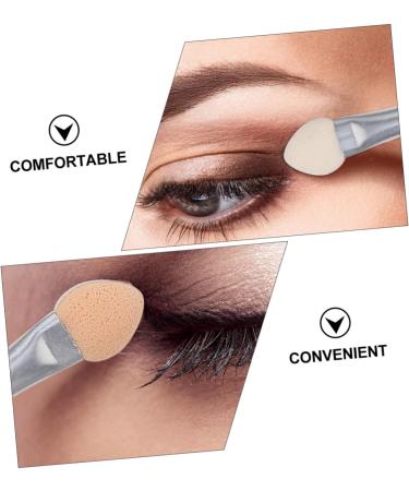 Ipetboom 40pcs Latex Eye Shadow Stick Eyeshadow Sponge Make up Kits Women Makeup Brush Double Sided Miss Tool - Buy Online on GoSupps.com