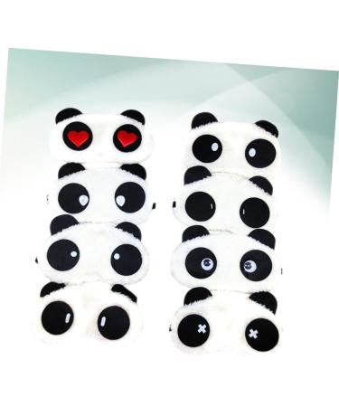Beaupretty 10pi ces Masque Yeux Panda Peluche Lot De Emballage Individuel Cache- il Pour Sommeil Voyage Maison Hotel Train F tes Jeux - Buy Online on GoSupps.com