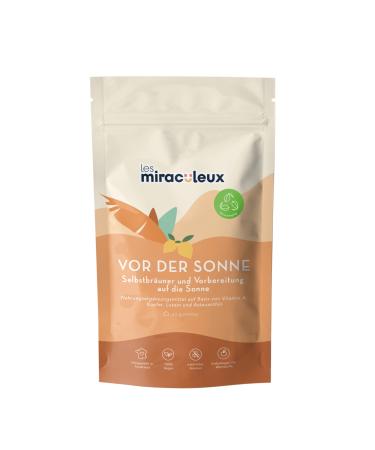 Mium Lab - Dietary Sonnen in Dypack - Self -tanned rubbers Natural flavors & vegan - 42 fruit gum with beta -carotene the tan & protect the skin - lemon